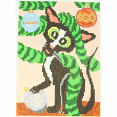 Cat at Christmas (18m)