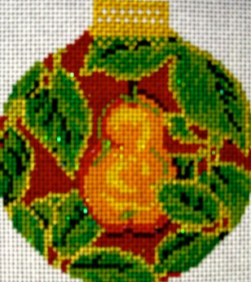 Pear Reflection Bauble