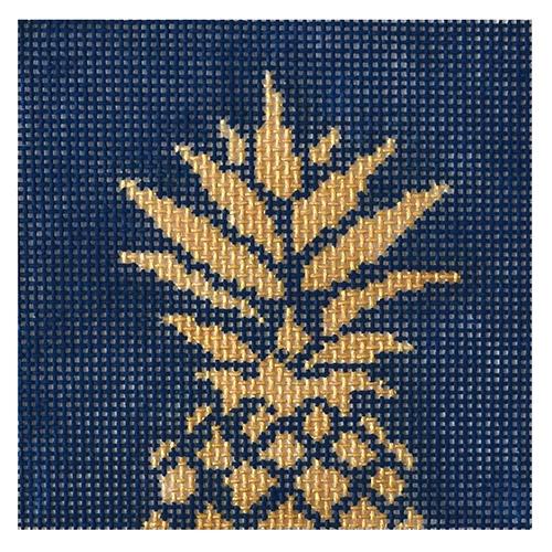 Pineapple Stencil Insert/Navy