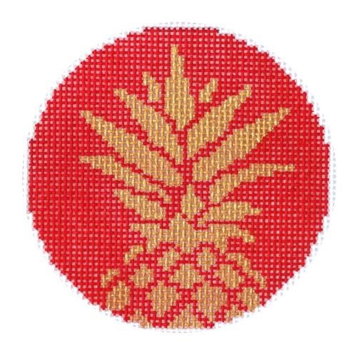 Red Pineapple round