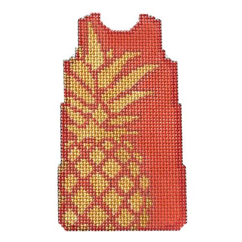 Pineapple Mini Shift/Coral