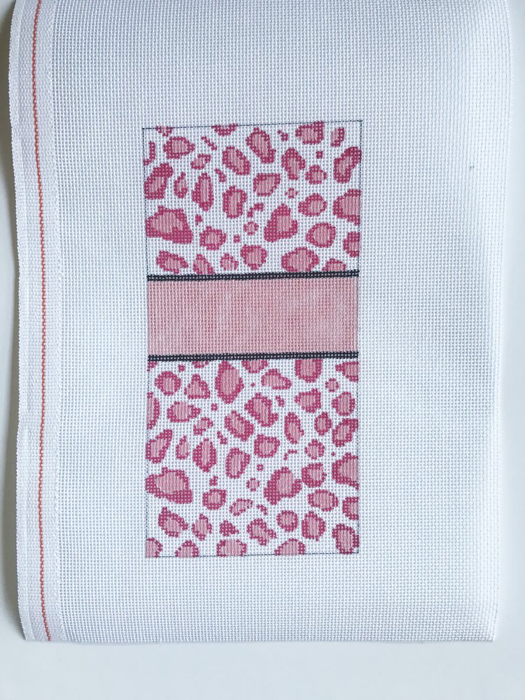 Eyeglass Case - Pink Animal Print (Back)