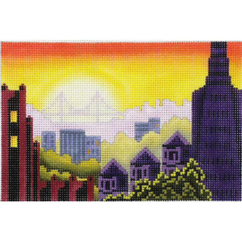 Abigail Cecile · Rooftops Of San Francisco Postcard