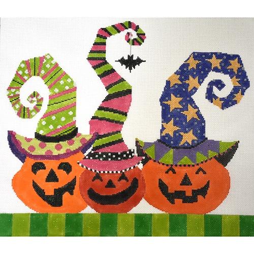 Pumpkin Patch Trio - with Bat