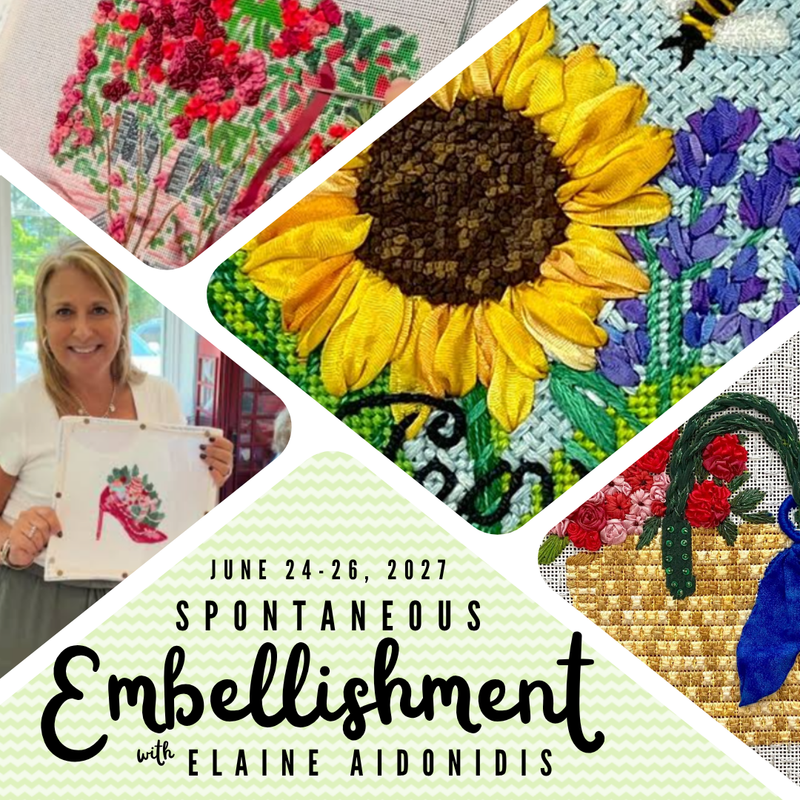 Spontaneous Embellishment Retreat with Elaine Aidonidis ∙ June 24-26, 2027