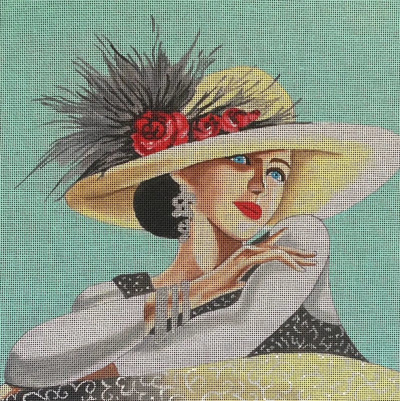 Elegant Lady In Hat