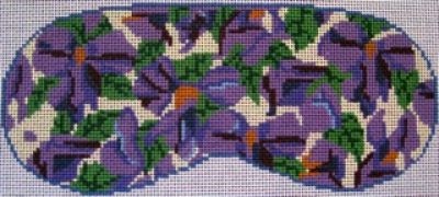 Violets in Ivory Sleep Mask