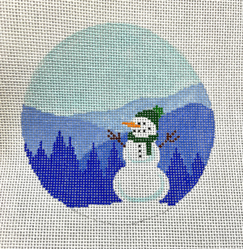 Smoky Mountain Snowman