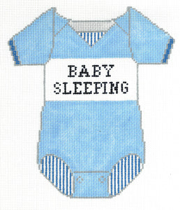 Onesie Baby Sleeping  - Blue
