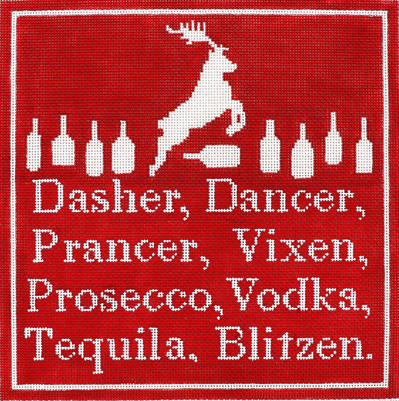 Dasher, Dancer, Prancer, Vixen, Prosecco….