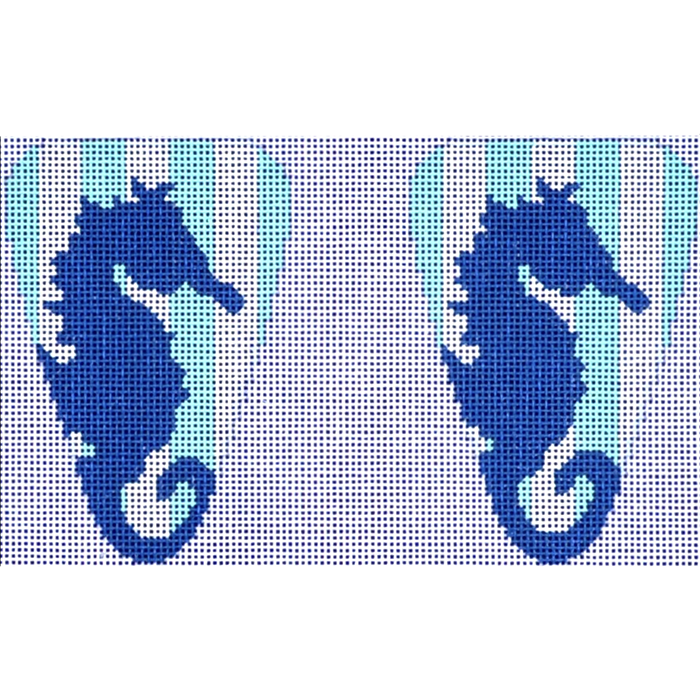 Seahorse Stencil Scissor Case