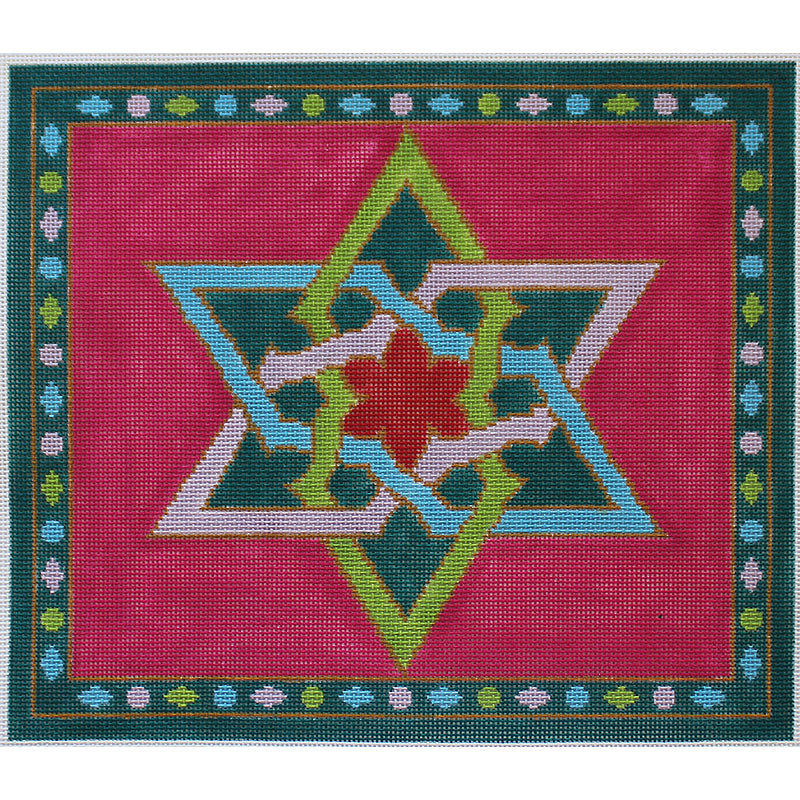 Sally Corey · Tallis - Star Of David in Pink