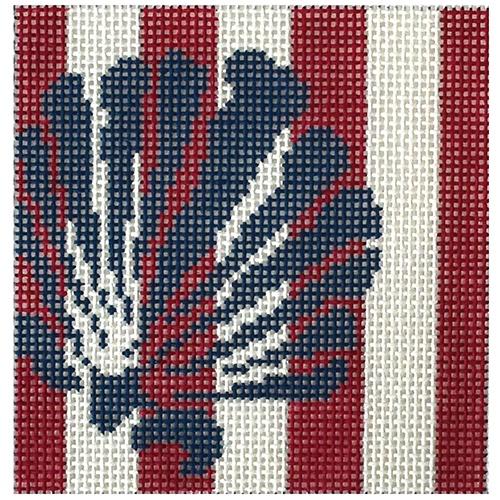 Scallop Shell Stencil Insert