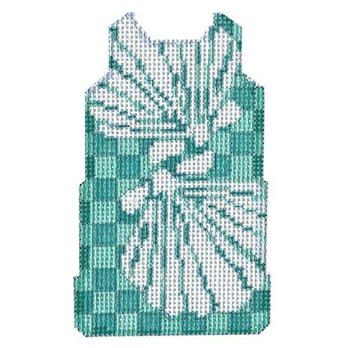Shell Stencil Mini Shift/Aqua