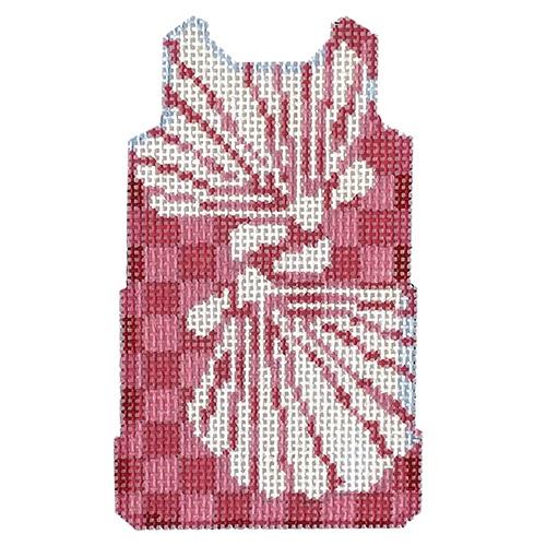 Shell Stencil Mini Shift/Pink