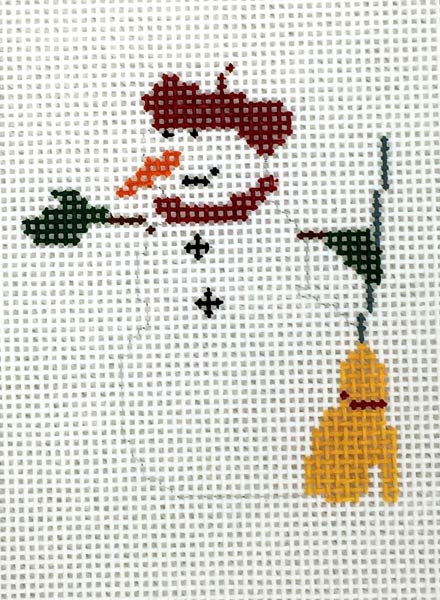 Broom Snowman