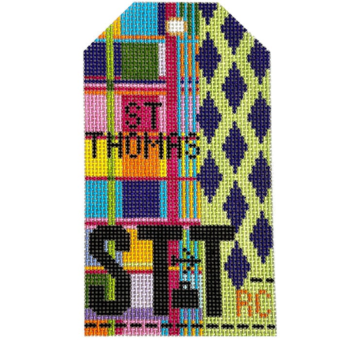 Retro Travel Tag · St Thomas