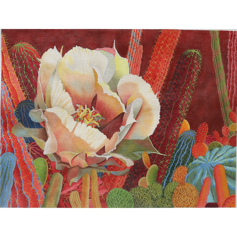 Sharon Weiser · White Desert Bloom