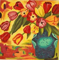 Julie Thompson · Tapestry Tulips