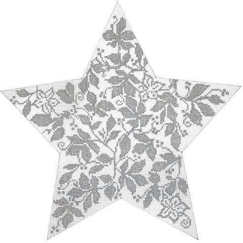 Teri's Tree Topper - Silver (18 mesh)