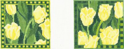 Yellow Tulip Coasters