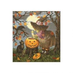 Lighting The Pumpkin