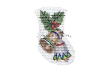 Christmas Bells - Mini Stocking