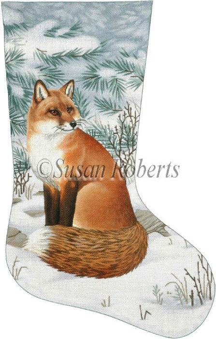 Fox In Snow - Stocking (13m)