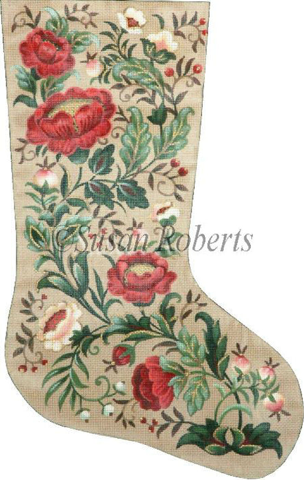Christmas Floral - Stocking (13m)