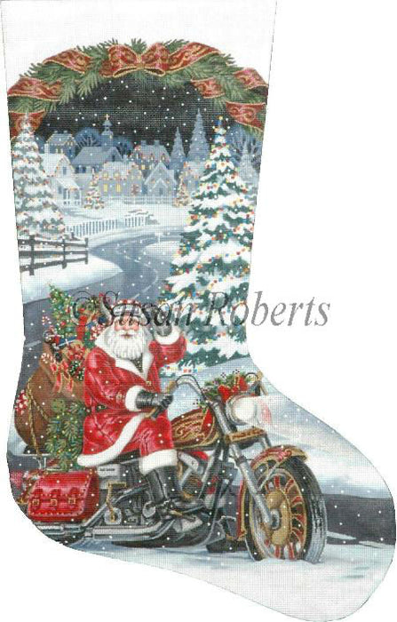 Santa Biker - Stocking
