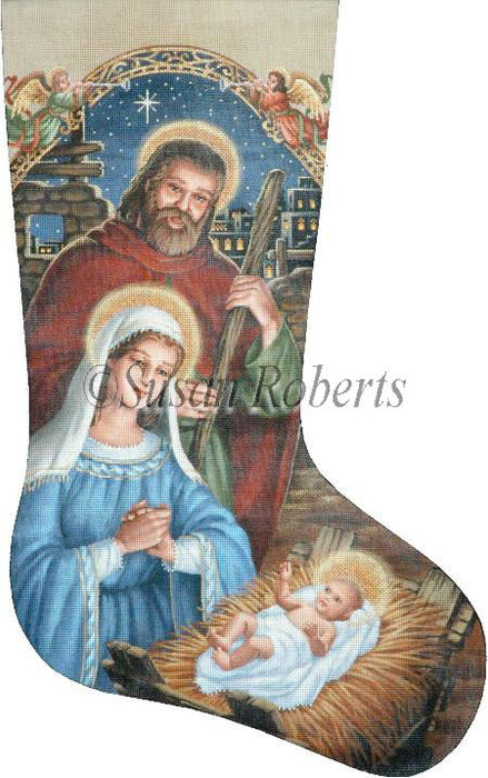 Mary, Joseph And Baby - Stocking