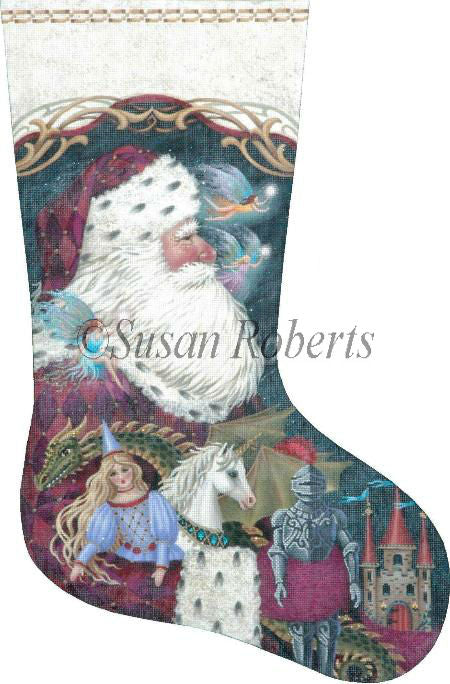 Medieval Times Santa - Stocking