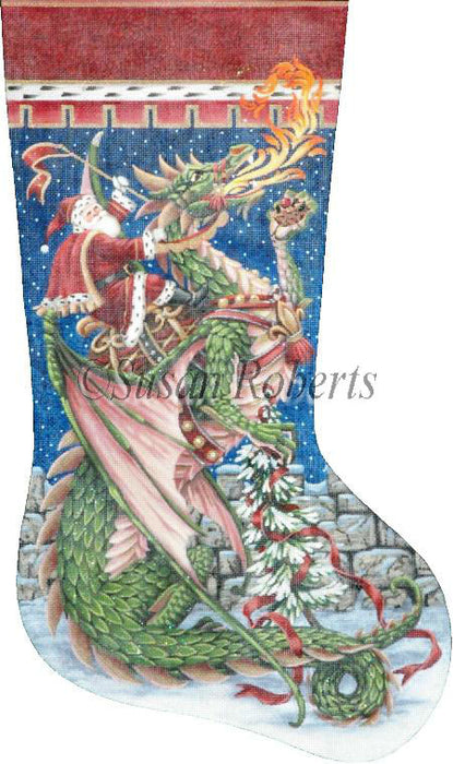 Santa & Dragon - Stocking