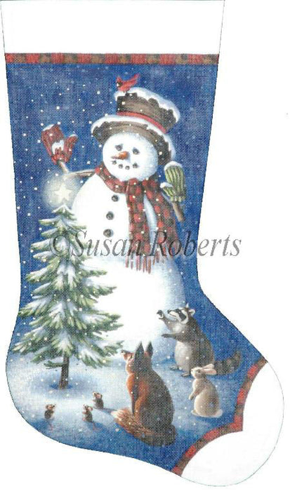 Snowman Christmas - Stocking