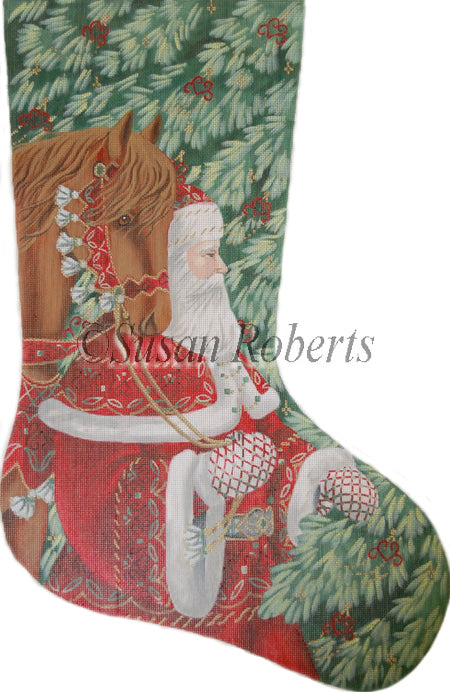 Santa w/ Horse - Stocking (13m)