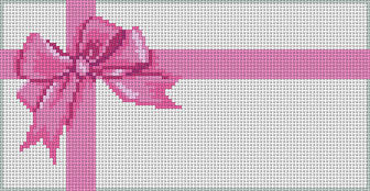 Pink Bow Present, Everyday Clutch Insert