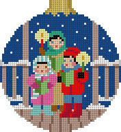Carolers, 3.25" Round