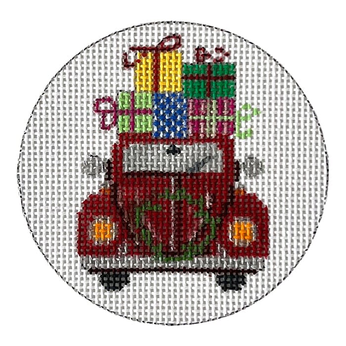 VW Bug with Gifts Ornament