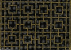 wallet insert gold squares on black