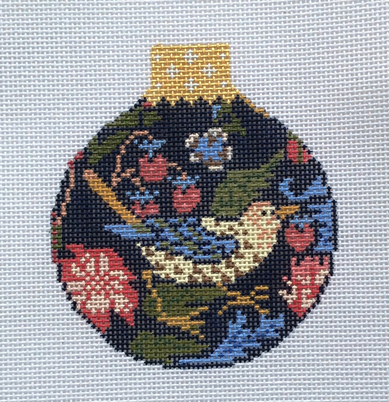 Strawberry Thief Reflection Ornament Bauble