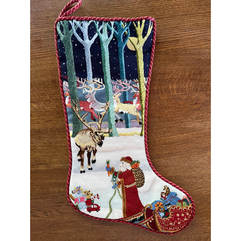 Julie Thompson · Woodland Santa Stocking