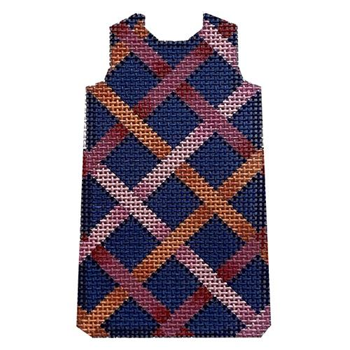 Woven Ribbon/Pink Mini Shift