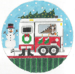 Horse Van - Christmas