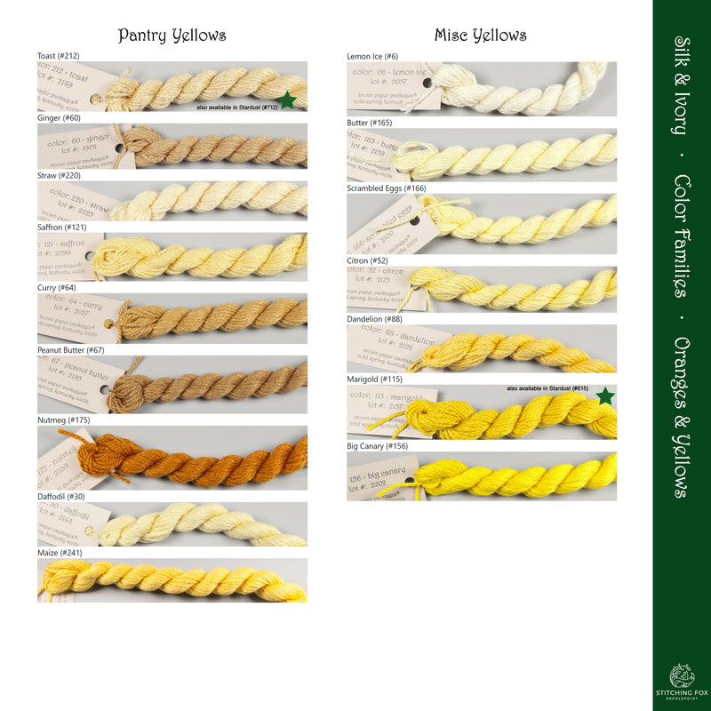 Silk & Ivory - Oranges