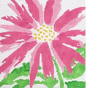 Medium Pink Splash Flower