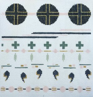 Geometric Series - Dashes of Pink