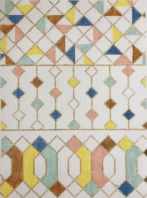 Geometric Series - Triple Color Block