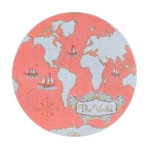 Atlas Pillow in Coral