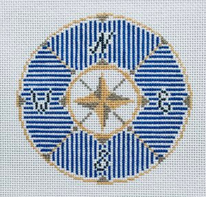 Compass in Blue