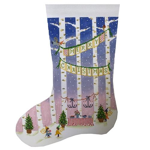 Stocking - Have Yourself a Fairy Little Christmas (13 mesh)